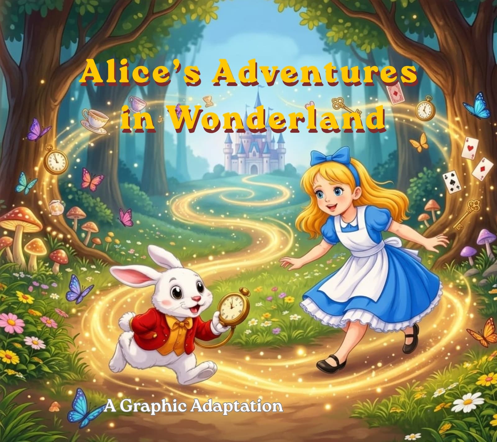 Alice's Adventures in Wonderland (Adapted & Illustrated Edition) Based on the Classic Story by Lewis Carroll